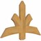 Ekena Millwork Davenport Rough Sawn Timber Gable Bracket, Western Red Cedar, 48"W x 30"H x 2"D x 6"F, 15/12 Pitch GBW048X30X0206DAV00RWR - alternate 3